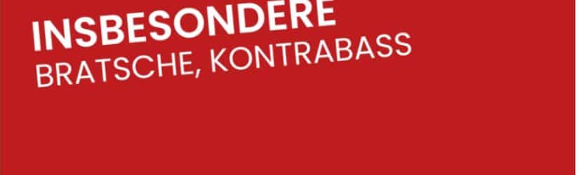 Probespiele fürs Wintersemester 25/26